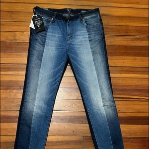 PRPS Women Tri Color skinny jeans.